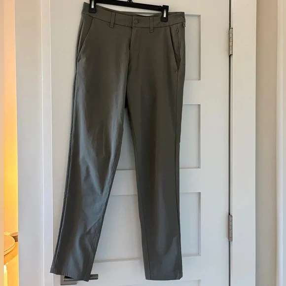 lululemon ABC pant in olive green - Picture 1 of 4
